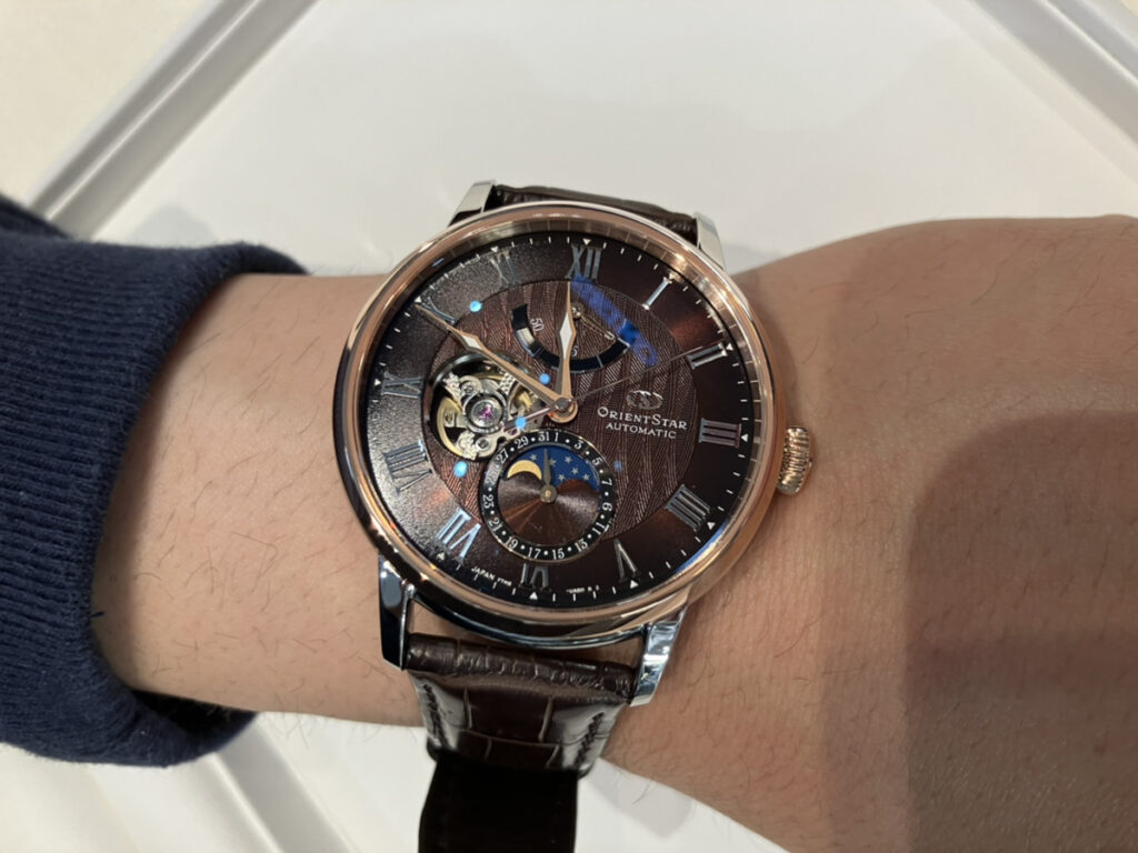 ＜オリエントスター クラシック M45プレアデス ムーンフェイズ＞お求めいただきありがとうございます/RK-AY0105Y - オリエントスター