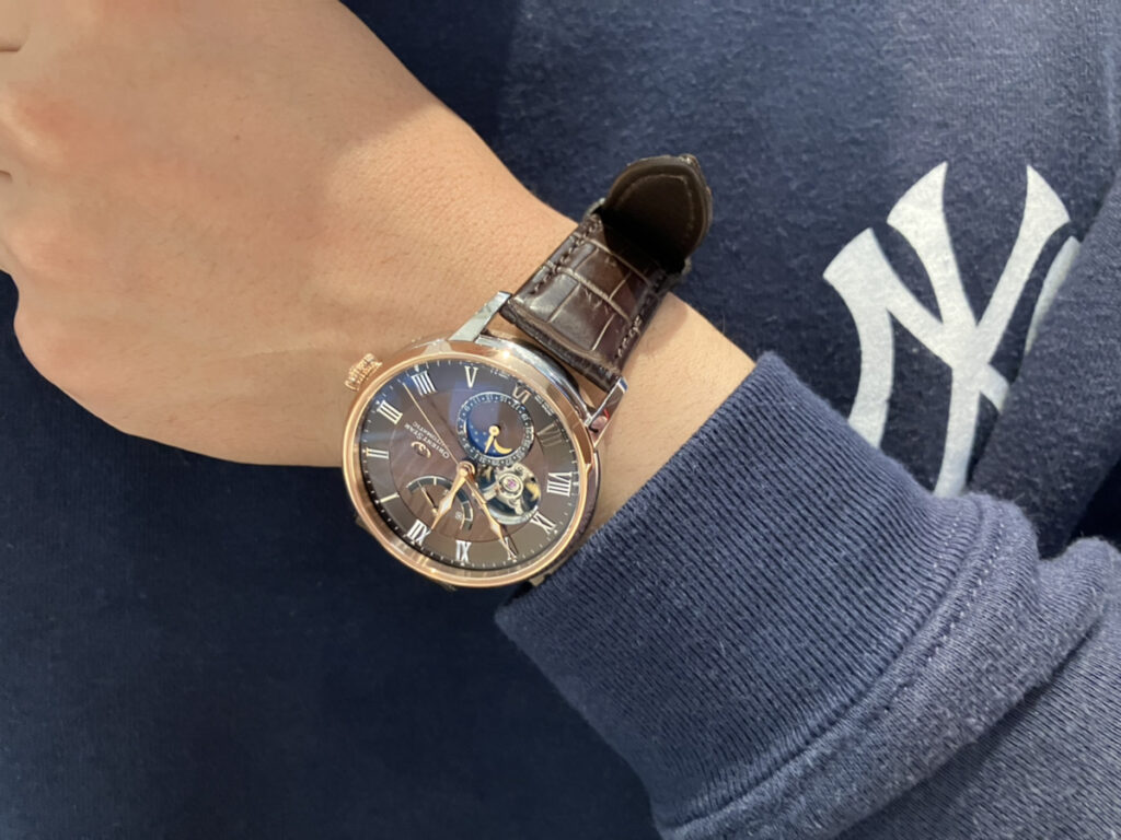 ＜オリエントスター クラシック M45プレアデス ムーンフェイズ＞お求めいただきありがとうございます/RK-AY0105Y - オリエントスター