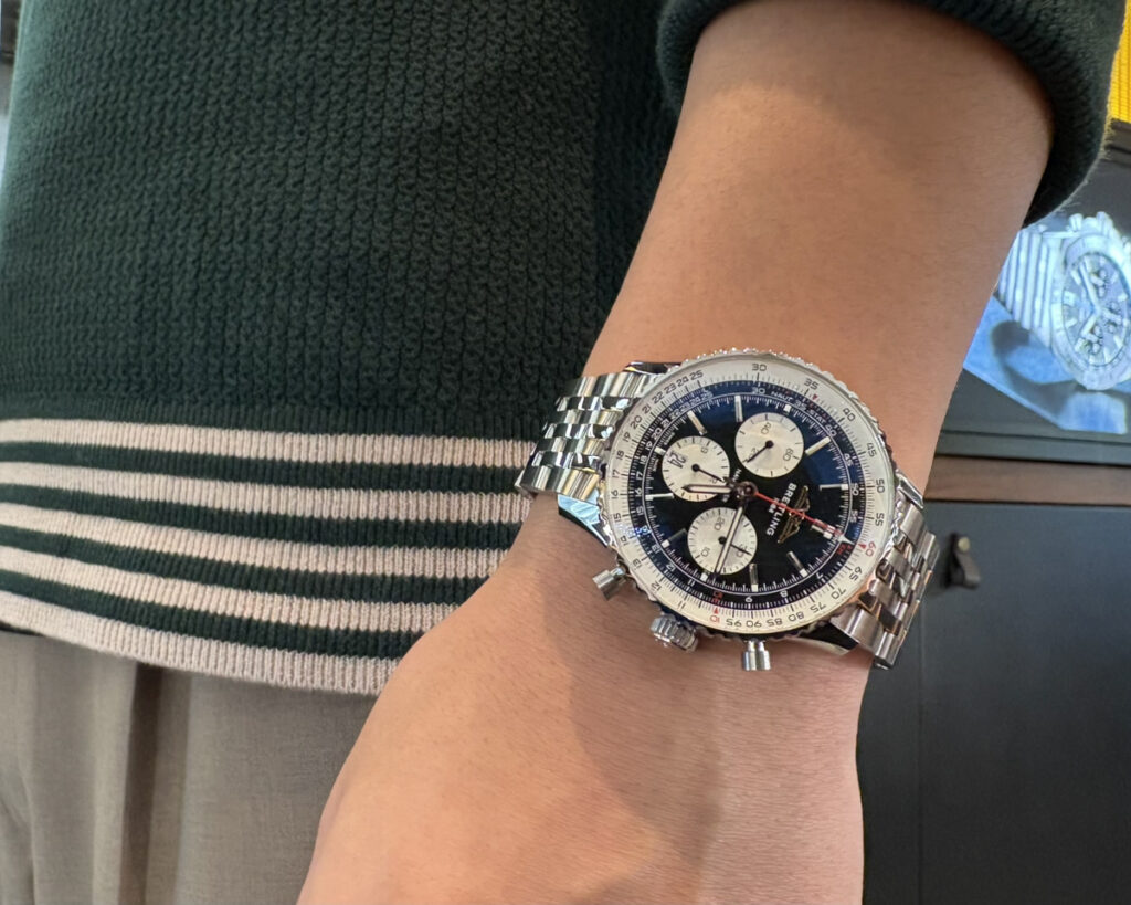 ＜ブライトリング ナビタイマー B01 クロノグラフ 43＞お求めいただきありがとうございます/AB0138211B1A1 - ブライトリング