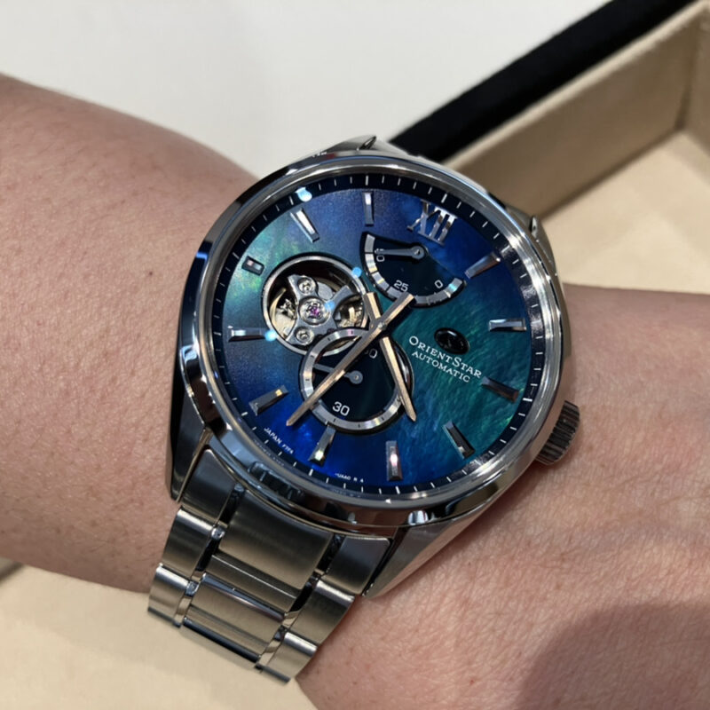 オリエントスター M34 F7　セミスケルトン［品番：RK-BY0003A］