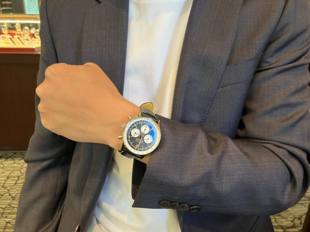 ＜ブライトリング ナビタイマーB01 クロノグラフ＞お求めいただきありがとうございます/AB0138211B1P1 - ブライトリング