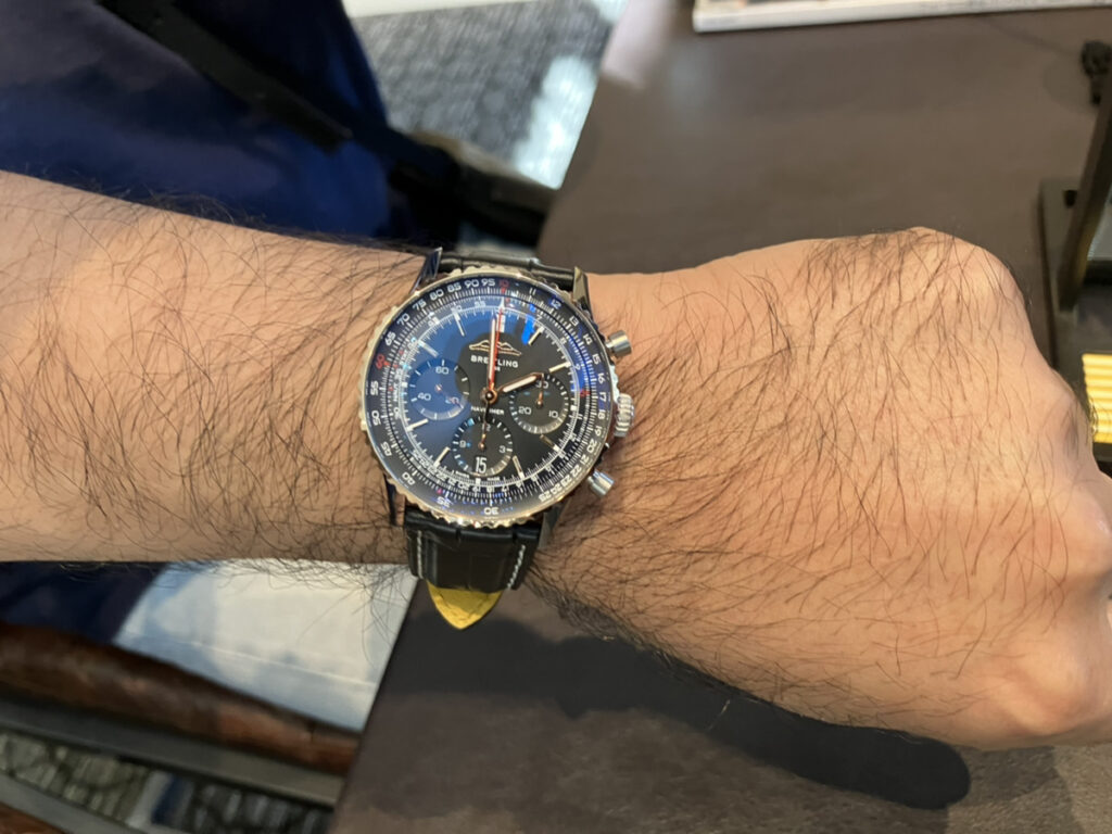 ＜ブライトリング ナビタイマーB01 クロノグラフ 41 ジャパンエディション＞お求めいただきありがとうございます/UB01391A1B1P1 - ブライトリング