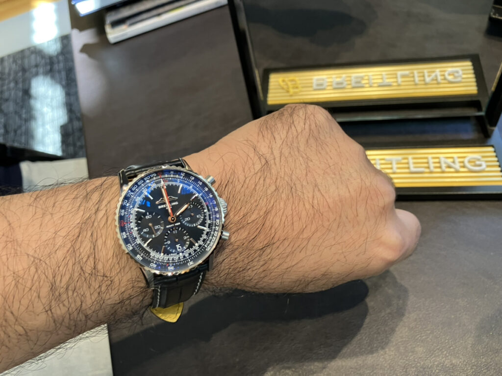 ＜ブライトリング ナビタイマーB01 クロノグラフ 41 ジャパンエディション＞お求めいただきありがとうございます/UB01391A1B1P1 - ブライトリング