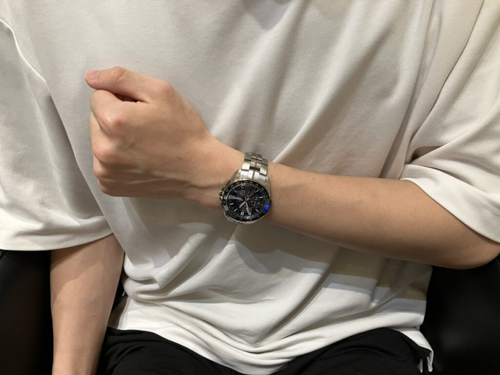 ＜カシオ オシアナス マンタ 20周年記念モデル 世界限定1,200本＞お求めいただきありがとうございます/OCW-S7000BV-2AJR - オシアナス