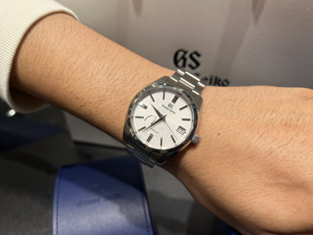 ＜グランドセイコー スプリングドライブ＞お求めいただきありがとうございます/SBGA465 - グランドセイコー