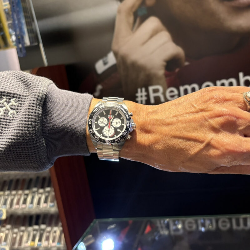 タグホイヤー　フォーミュラ１を着けたお客様