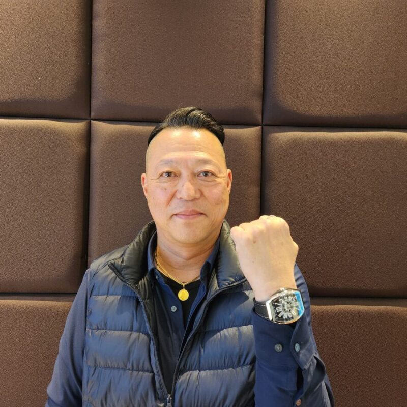 フランクミュラーヴァンガードヨッティングをお求めいただいたお客様フォト