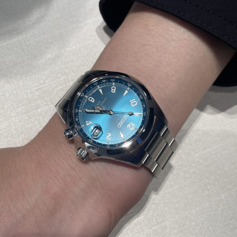 SEIKO プロスペックスを着用した男性の写真