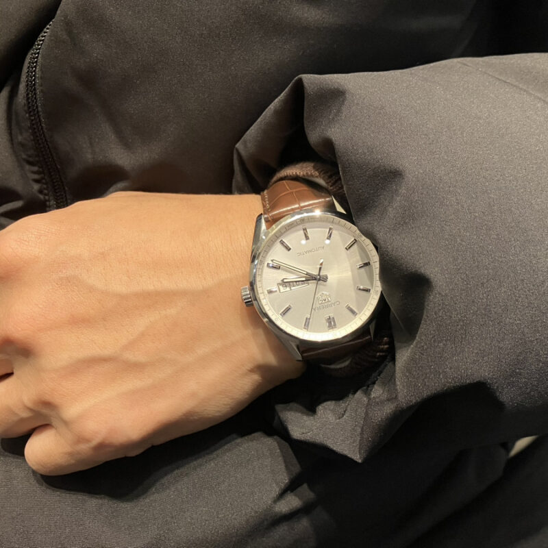 タグホイヤー　カレラデイデイトをお求め頂いたお客様フォト