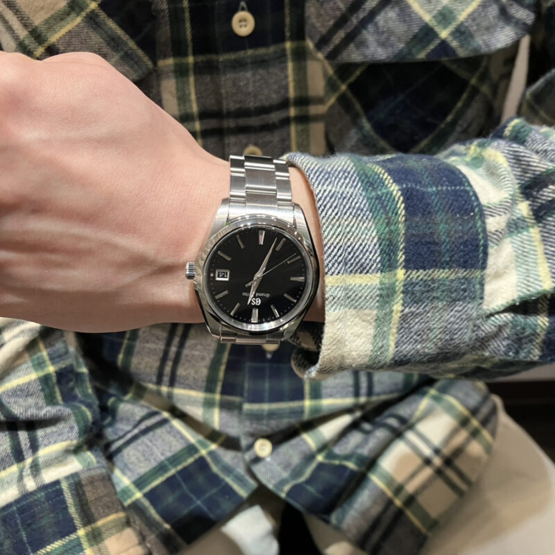 グランドセイコークォーツ時計（SBGP011）をお求め頂いた、お客様フォト