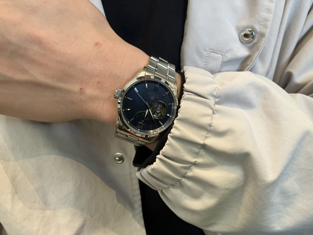 ＜オリエントスター ムービングブルーセミスケルトン＞お求めいただきありがとうございます/RK-AT0022L - オリエントスター