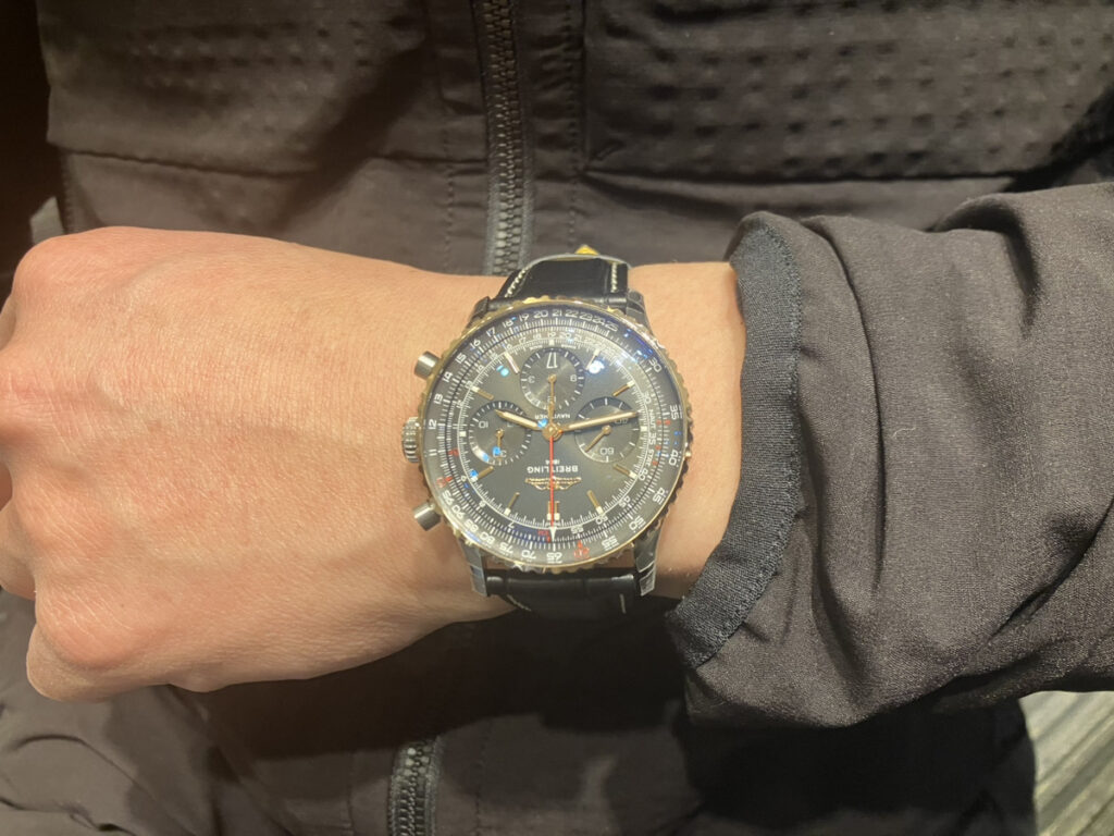 ＜ブライトリング ブライトリング ナビタイマーB01クロノグラフジャパンエディション＞お求めいただきありがとうございます/AB01381G1B1A1 - ブライトリング