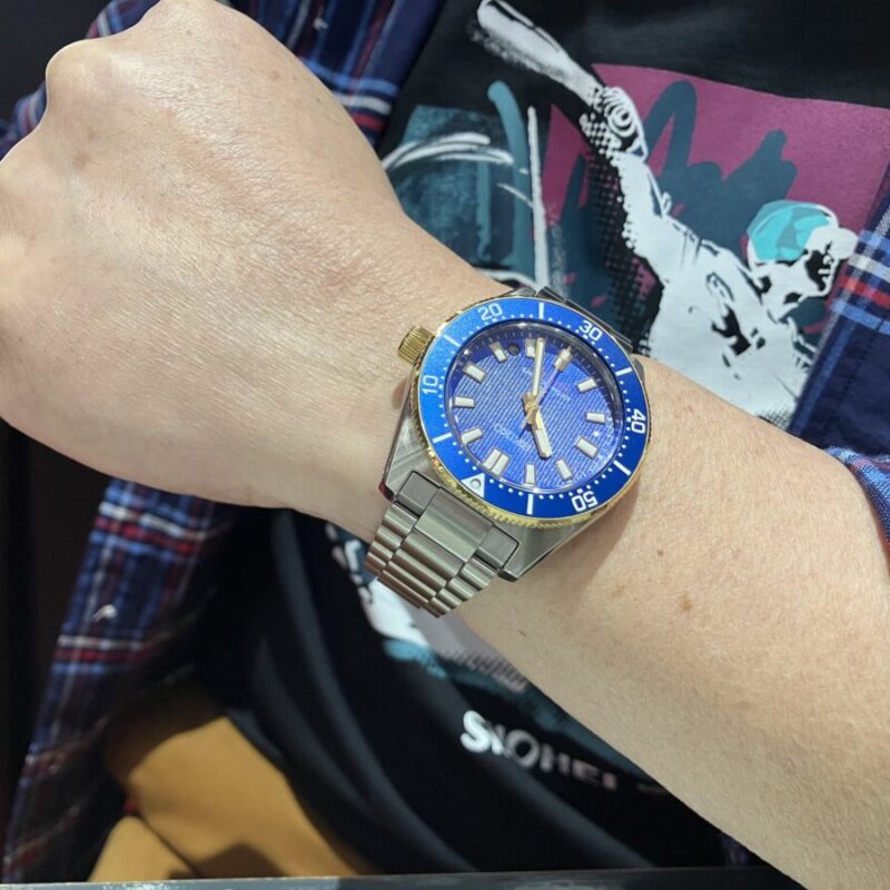 セイコー大谷翔平限定2026モデルを着用した男性