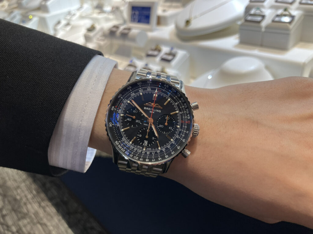 ＜ブライトリング ナビライマー B01 クロノグラフ 43 ジャパンリミテッド＞お求めいただきありがとうございます/AB01381G1B1A1 - ブライトリング