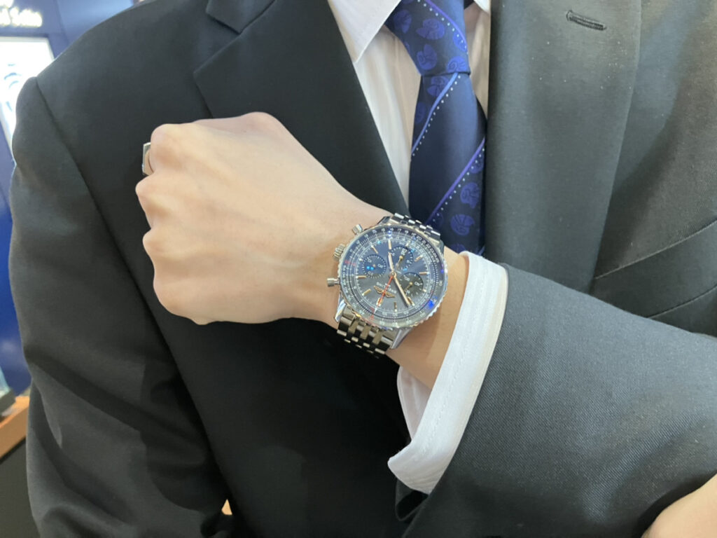 ＜ブライトリング ナビライマー B01 クロノグラフ 43 ジャパンリミテッド＞お求めいただきありがとうございます/AB01381G1B1A1 - ブライトリング