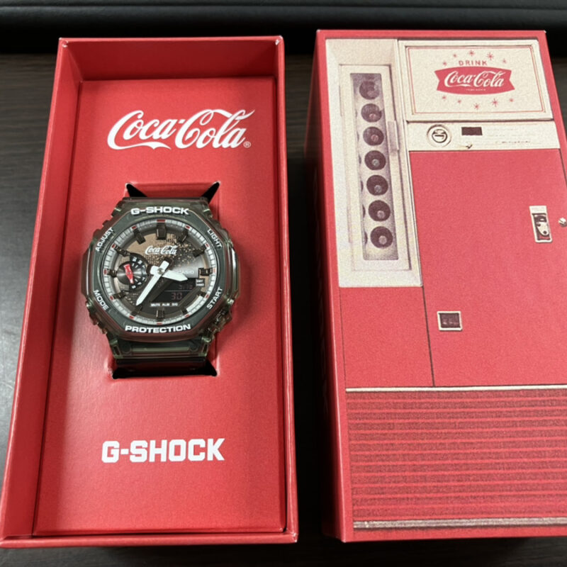 G-SHOCK コカ・コーラ140周年記念モデル［品番：GA-2100CC-3AJR］